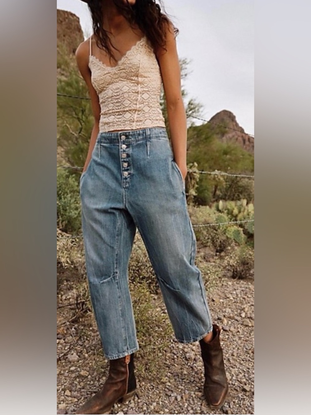 Free People We The Free Osaka Relaxed Jeans, oversized 24